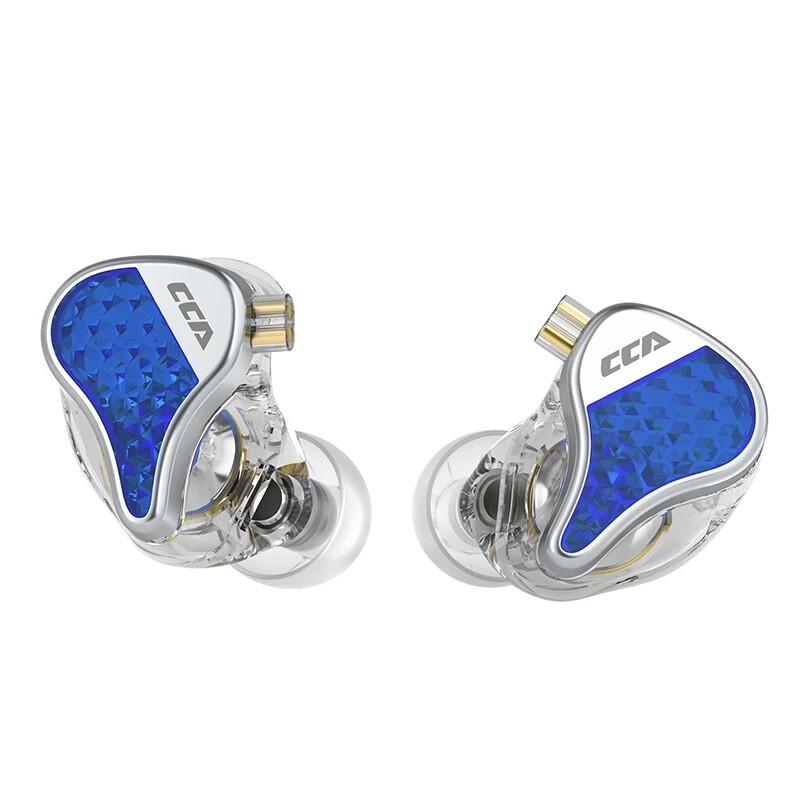 CCA LYRA Earphone Metal Wired Headset HiFi Noice Cancelling Headphone Game Bass Music In Ear Monitor Earbuds 2PIN Cable EDX EDS